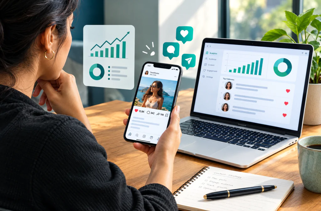 Influencer audience authenticity and fake follower analysis