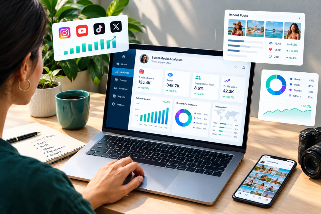 Influencer audience analysis and audience demographics