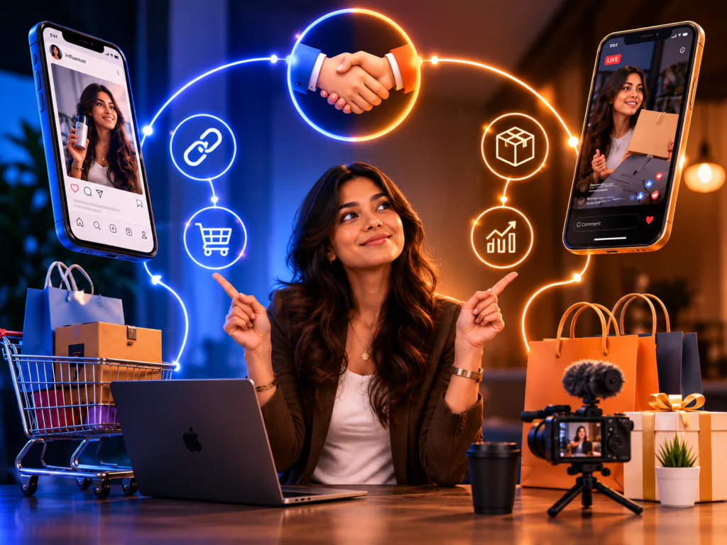 Influencer Affiliate Marketing Using Creator Discount Codes