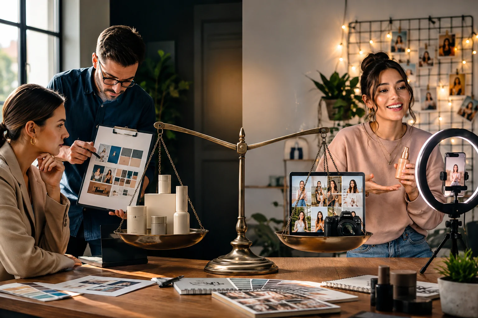 Influencer brand guidelines balancing brand consistency and creative freedom