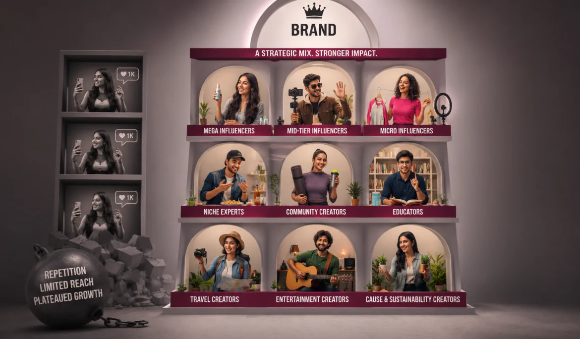 multi-tier influencer portfolio