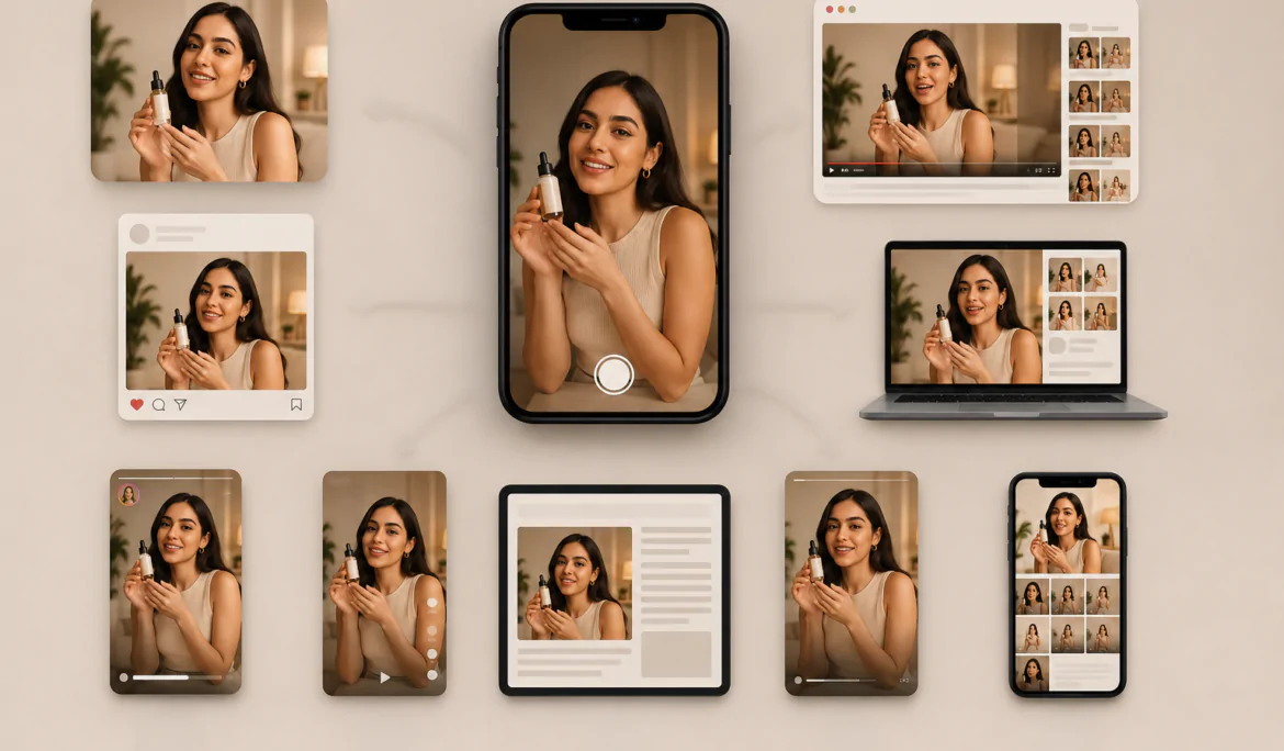 Influencer content strategy for extending creator content shelf life